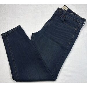 Madewell Men Relaxed Taper Jeans 30x30 Dark Wash Straight Leg Denim